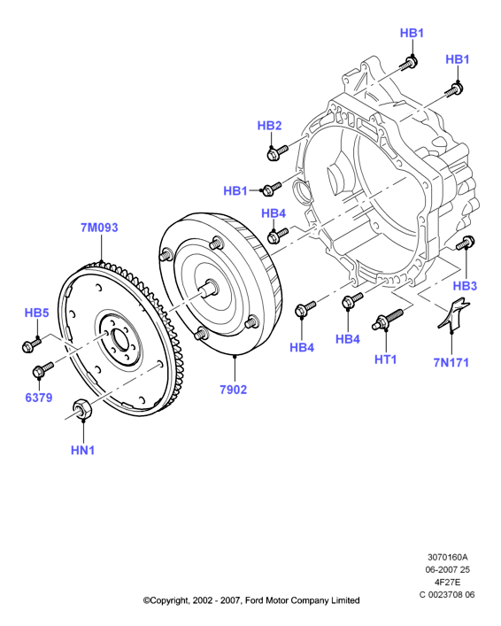 Гидротрансформатор, 4 Speed Automatic Trans