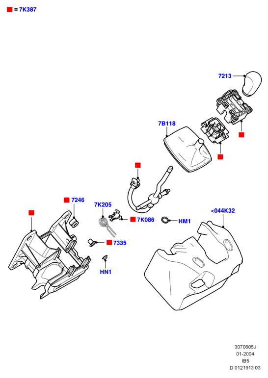 Рычаг переключ.передач МКПП, 5 Speed Manual Transaxle