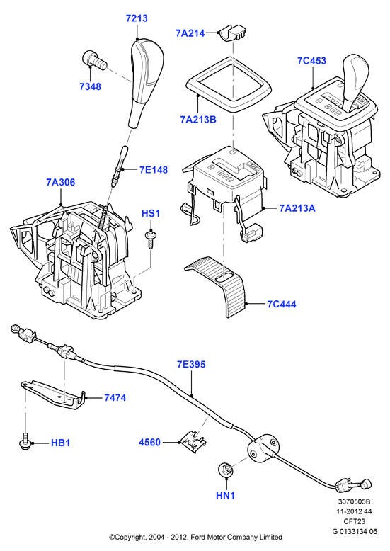 Перекл.пер.-Автомат.кор.пер., CVT Auto Transaxle ZF