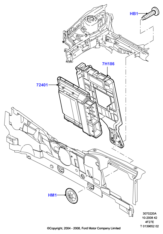 Модули и датчики коробки передач, 4 Speed Automatic Trans