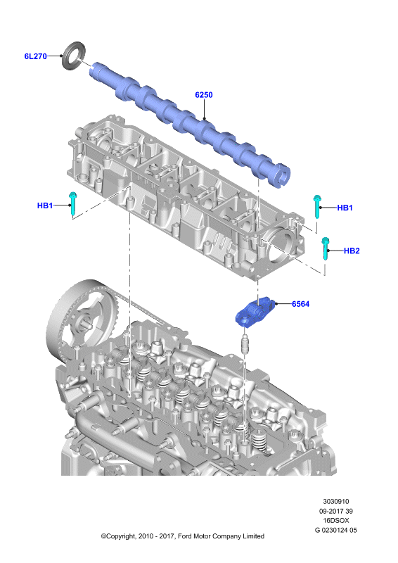 Распределительный Вал, 1.6 SOHC Diesel