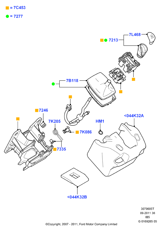 Рычаг переключ.передач МКПП, 5 Speed Manual Transaxle