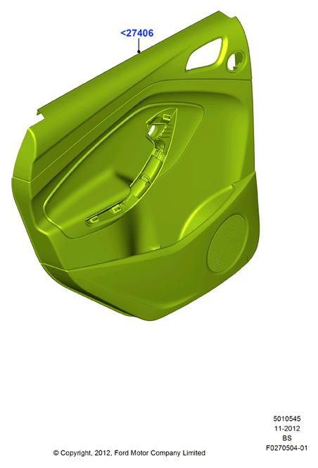 Панели отделки задних дверей