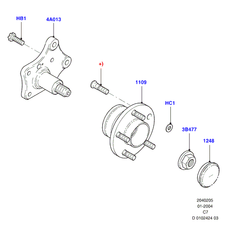 Задний кулак и рычаги подвески