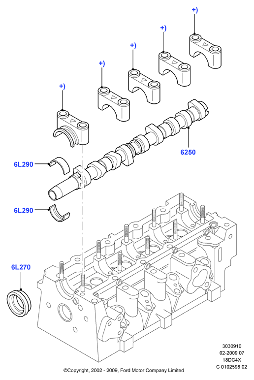 Распределительный Вал, Lynx Diesel 1.8