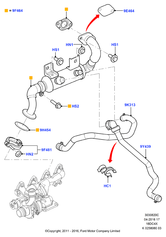 Рециркуляция отработавших газов, Lynx Diesel 1.8
