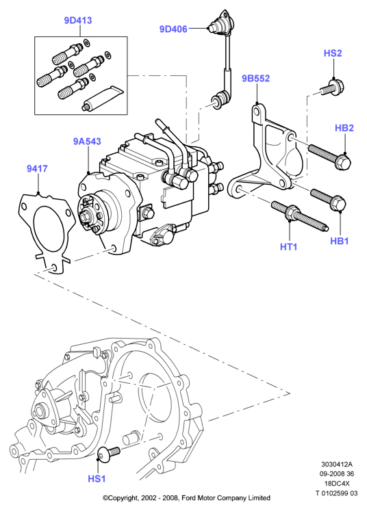 Топл.насос выс.давл.-дизель, Lynx Diesel 1.8