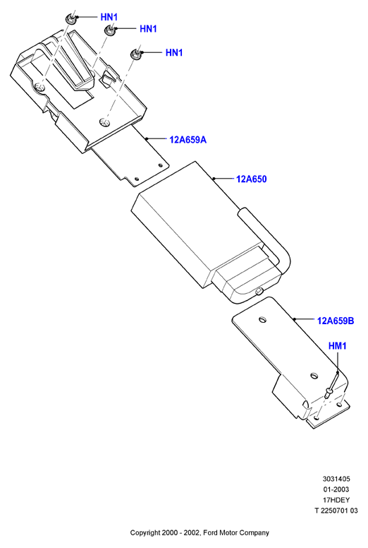 Модули и датчики двигателя, Zetec 1.7 DOHC EFI