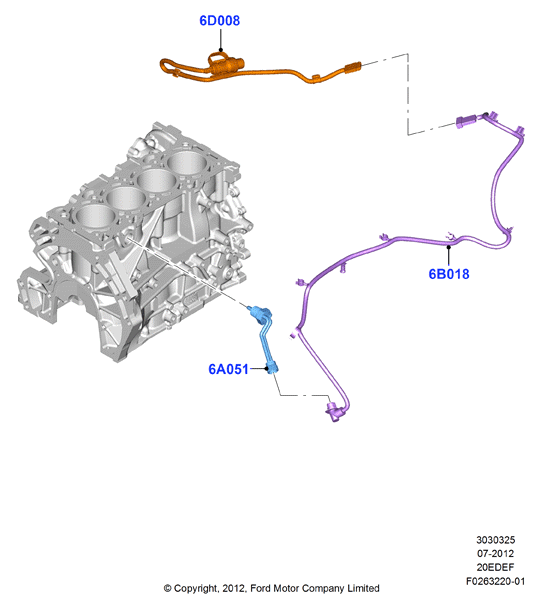 Подогреватель двигателя, 2.0 4V DOHC NA I4 Gas/Elec (20EDEF)