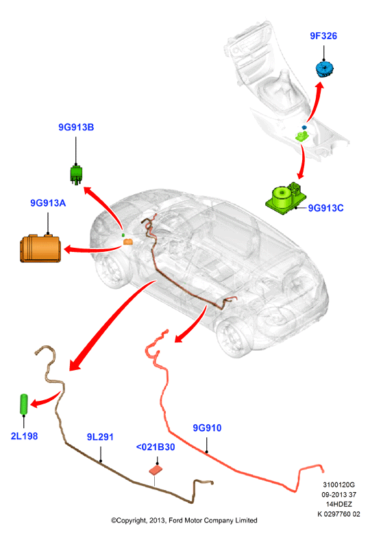 Альтернативн.топл.сист., Zetec 1.4 DOHC EFI