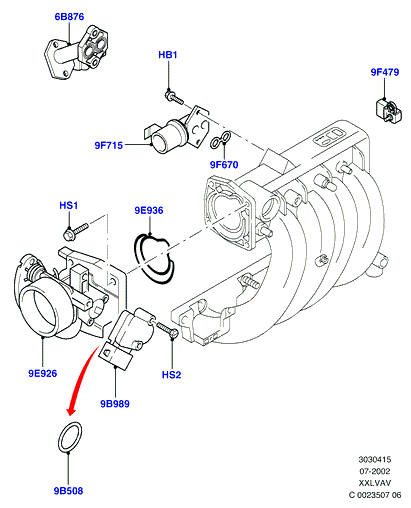 Корпус дроссельной заслонки, HCS Engine
