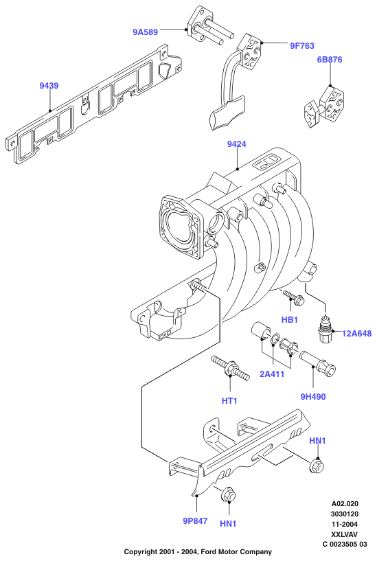 Впускной коллектор, HCS Engine