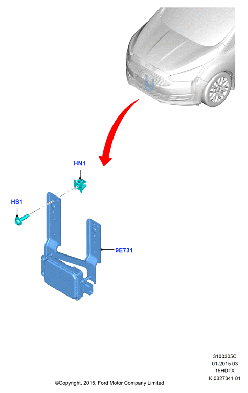 Круиз-контроль, 1.5L GTDI                (15HDTX_C)