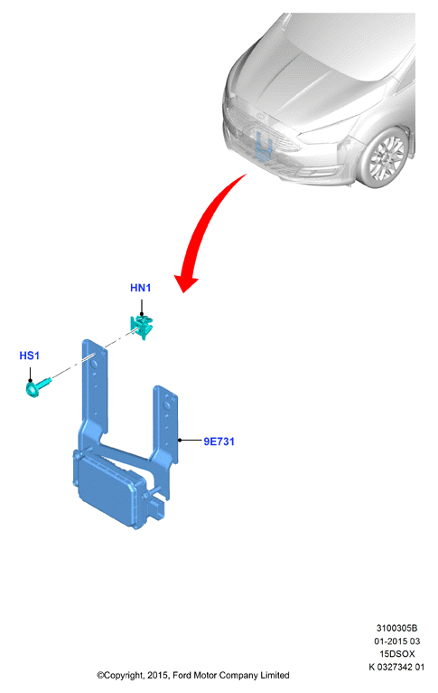 Круиз-контроль, 1.5L SOHC DI TC I4 DIESEL  (15DSOX)