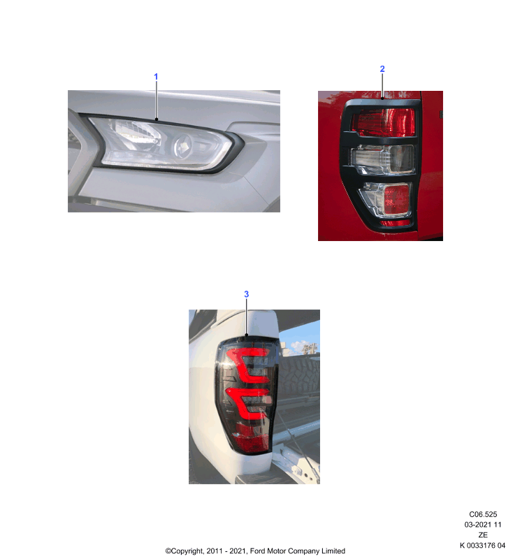 Lamps & Related Parts Supplementary