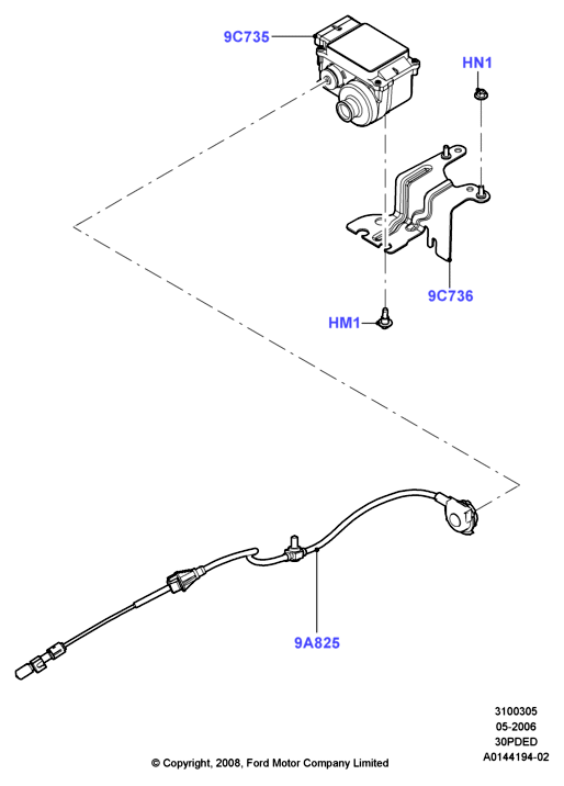 Круиз-контроль, 3.0 V6 DOHC 24v Duratec