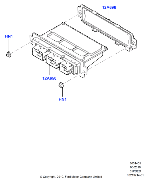 Модули и датчики двигателя, 3.5L DOHC VCT