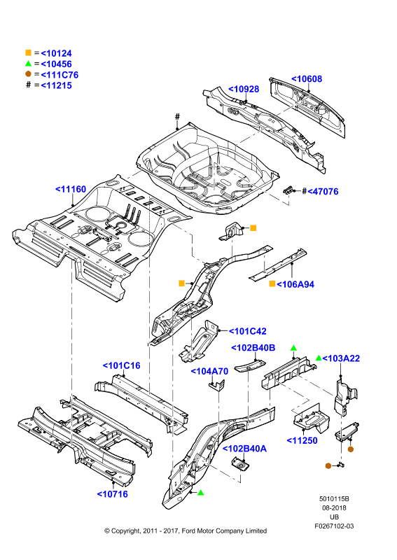 Схема установки AE9Z 74101C16-A