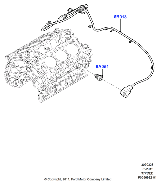 Подогреватель двигателя, 3.7L DOHC 4v V6 EFI