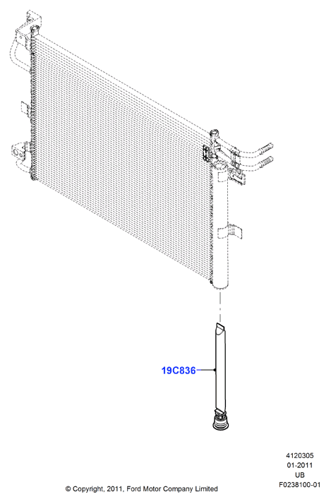 Схема установки BB5Z 19C836-A