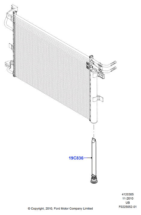 Схема установки BB5Z 19C836-A
