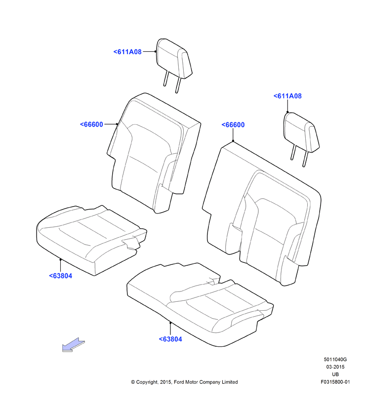 Схема установки JB5Z 7863805-DB