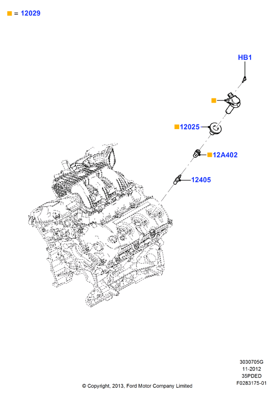 Катушка заж.и провода/свечи заж., 3.5L DOHC VCT