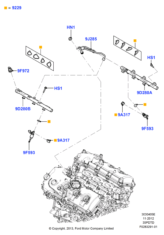 Схема установки W503279-S437