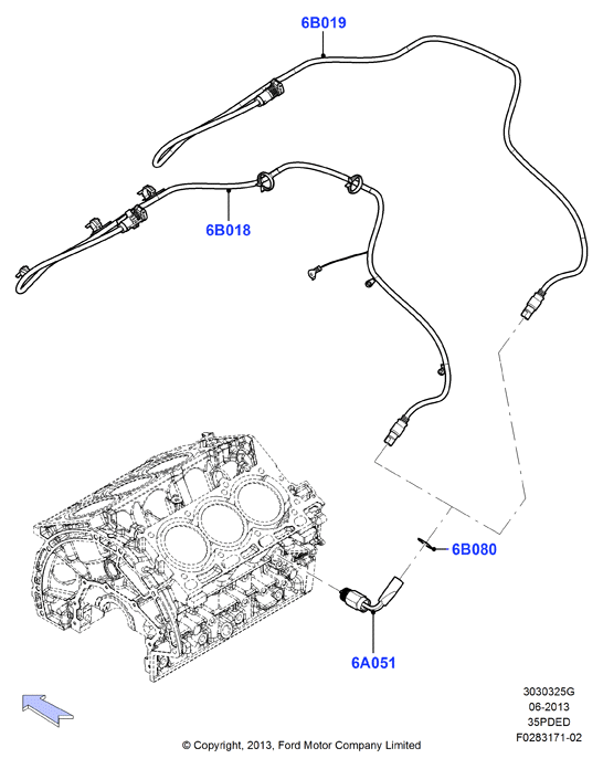 Подогреватель двигателя, 3.5L DOHC VCT