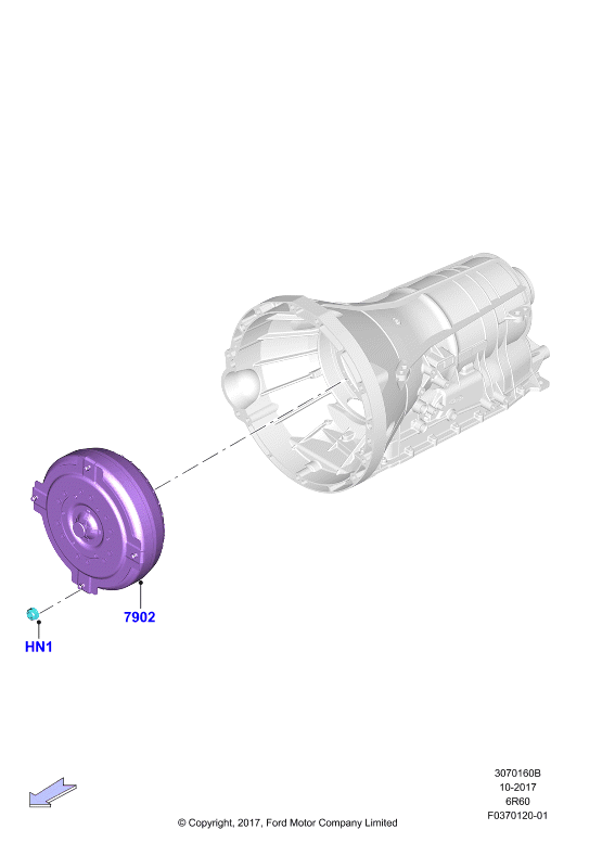 Гидротрансформатор, 10 Speed Auto Transmission