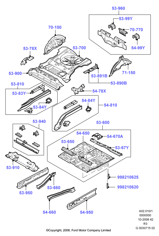 Схема установки EV87 54950 A