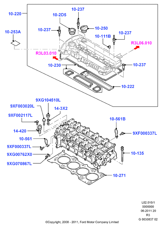 Схема установки 9XF00 0337 L
