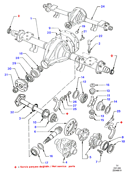 Схема установки E0A 4143 A