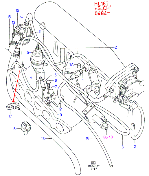 Система понижения токсичн.выхлопа