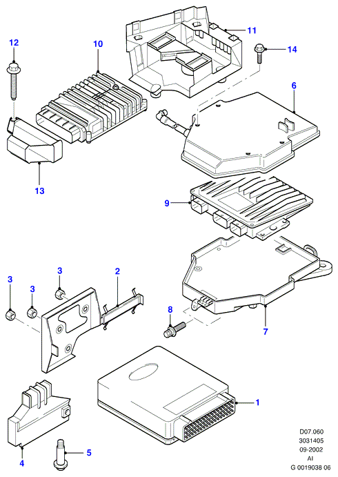 Модуль EEC V, Diesel                         (AI)
