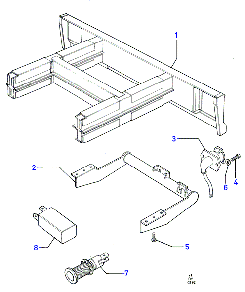 Подг.компл.для 1000кг Lift-Off Box