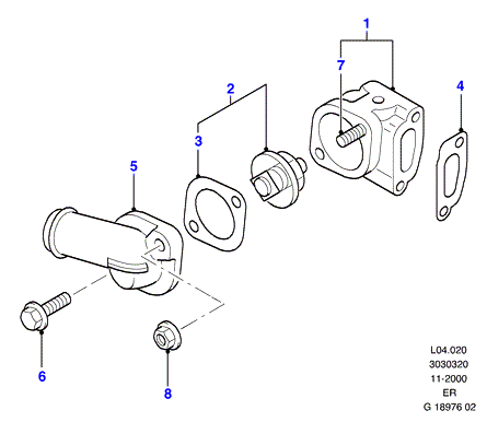 Thermostat Housing And Related Part