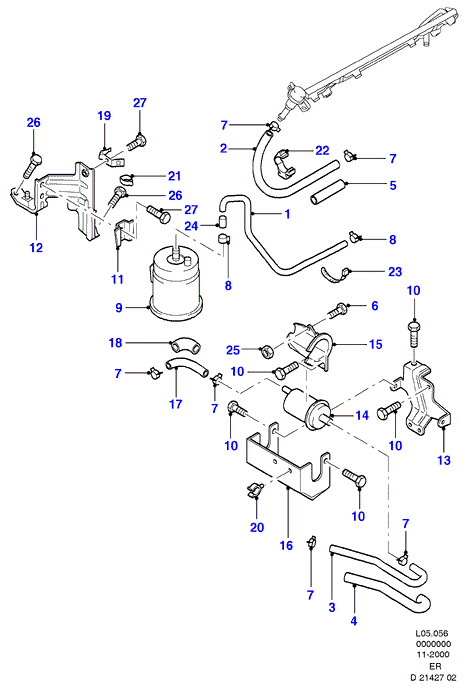 Fuel Lines & Fuel Filter