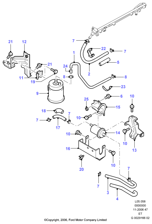 Fuel Lines & Fuel Filter