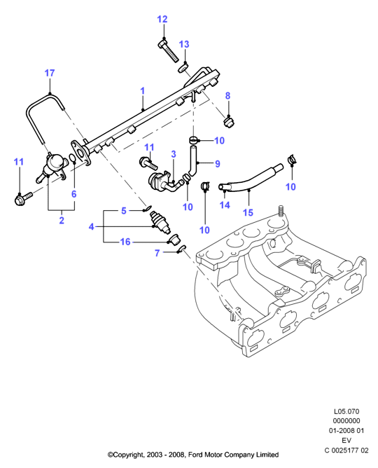 Manifold Assy. Fuel Supply