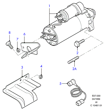 Стартер, Diesel                         (AI)
