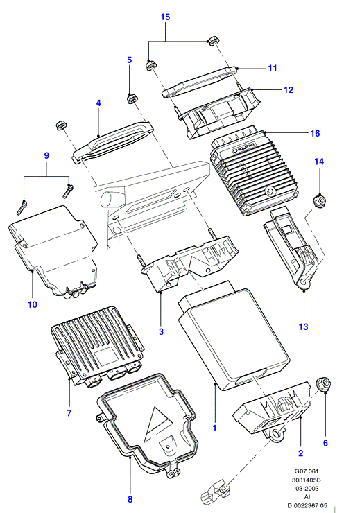 Модуль EEC V, Diesel (AI)