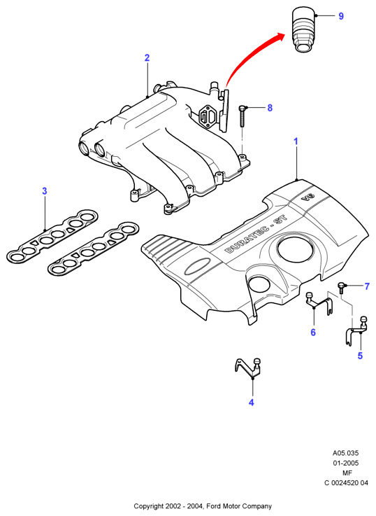 Сист.впрыска топл./впускн.коллект.