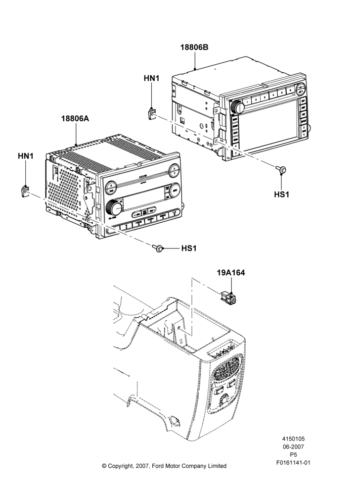 05A - Audio Equipment - Original Fit, Less Radio Reception Equipment; 18/JUN/2007-15/JUN/2009