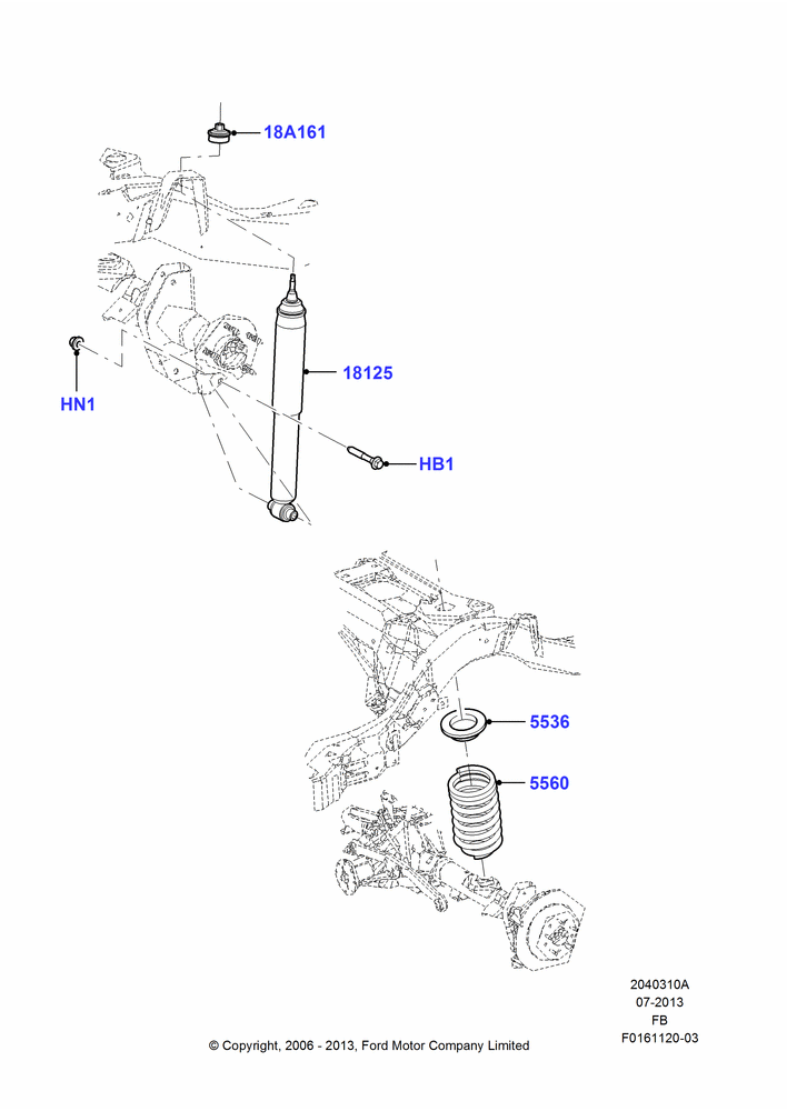 10A - Rear Springs and Shock Absorbers, With Rear Coil Spring; 19/JUN/2006-26/SEP/2011