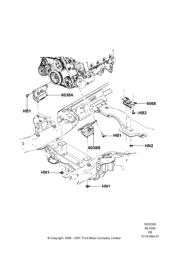 05 - Engine Mounting; 19/JUN/2006-26/SEP/2011