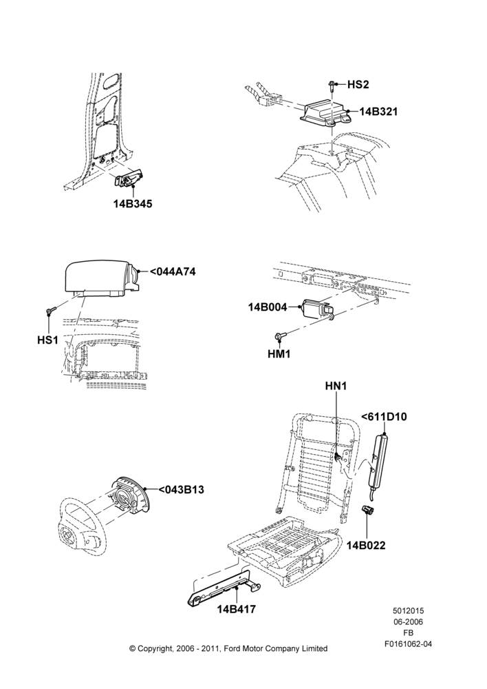 15 - Airbag System; 19/JUN/2006-26/SEP/2011