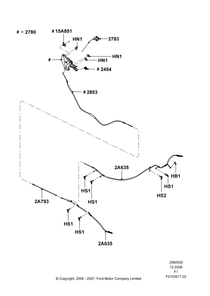 Parking Brake, Ford 550 Series, Ford 450 Series