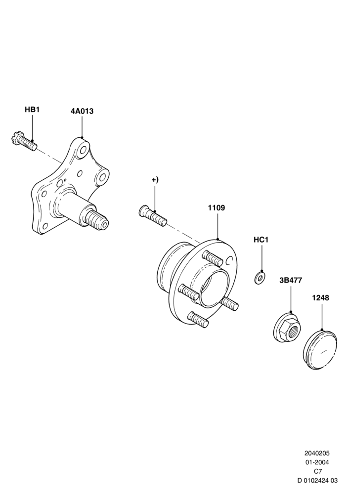 05 - Rear Knuckle and Suspension Arms; 20/MAY/2002