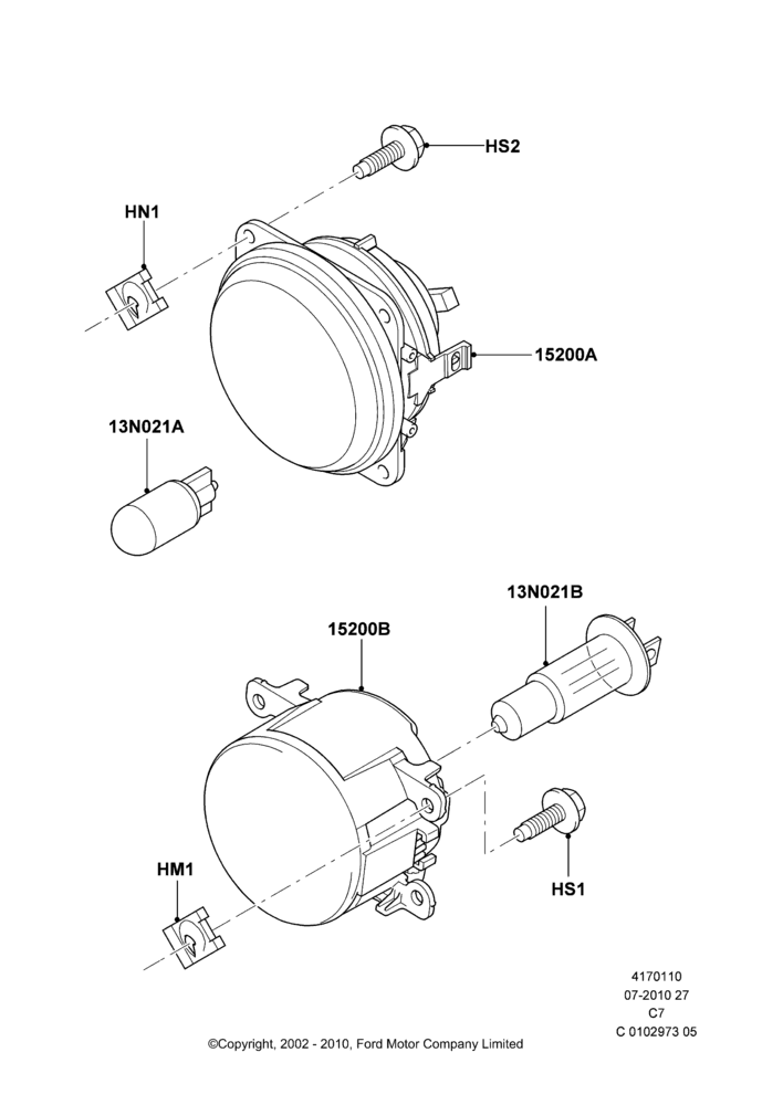 10 - Front Fog Lamps; 20/MAY/2002